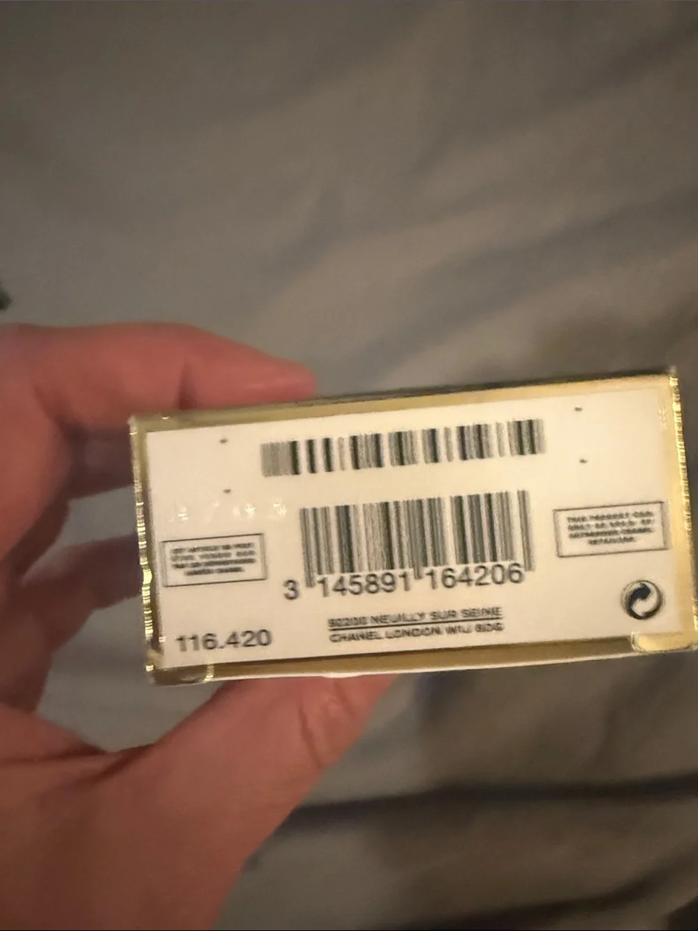 CHANEL Coco Mademoiselle Box - Cream and Black Accents